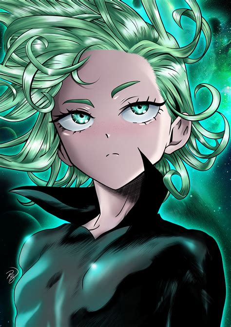 Tatsumaki one of the top S-class hero in the world of One Punch man finish a day work of hero work. With her returning to the apartment she share with her boyfriend. The two have some fun time together.
